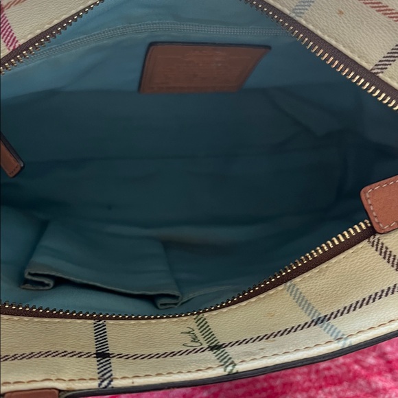 COACH 1941 HERITAGE TATTERSALL BAG - Picture 8 of 11